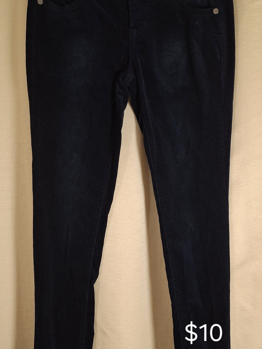 Hot Kiss Navy Blue Corduroy Pants